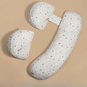 Set Perna pentru Gravide, Husa Detasabila, Utilizare in Forma H si U, Reglabila, Latime Ajustabila, Proactive, Gri - Img 2