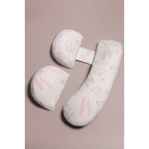 Set Perna pentru Gravide, Husa Detasabila, Utilizare in Forma H si U, Reglabila, Latime Ajustabila, Proactive, Roz Pal - Img 3