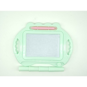Tabla Magnetica pentru desen Pix, forma dreptunghi, dimensiuni 23x17 cm, cu picioare suport, Verde - Img 5