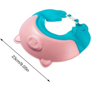 Viziera de Protectie Baie Pentru Copii, Model Purcelus, Roz - Img 4