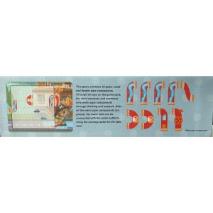 Joc educativ magnetic de interconectare, micul pompier, 15 nivele, 9 carti, pentru copii, +3 ani, multicolor - Img 3