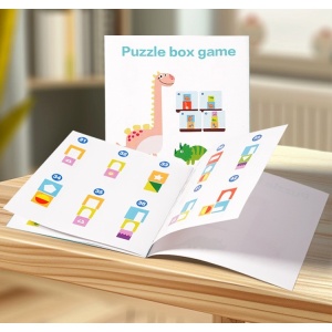 Jucarie de Construit, Blocuri Stivuibile, 4-6 Ani, 5 Cuburi, 48 de Modele de Construit, 1 Manual, Multicolor - Img 3