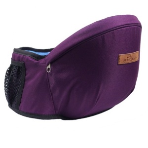 Port-Bebe Ergonomic Ajustabil cu Scaun, 3 Pozitii, Bumbac Respirabil, pentru Copii 0-3 Ani, 20 kg Maxim, 25 x 22 x 18 cm - Img 5