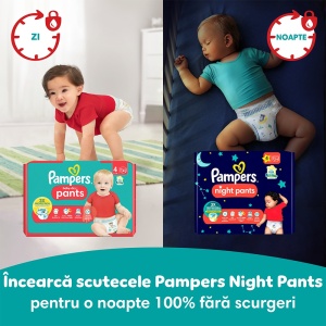 Scutece Chilotel Pampers Pants Junior, marimea 5, 12 - 18 kg, 22 bucati - Img 5