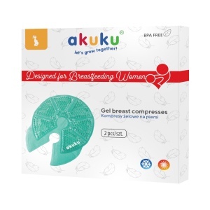 Set 2 comprese cu gel pentru sani Akuku folosire rece/cald - Img 3