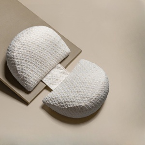 Set Perna pentru Gravide, Husa Detasabila, Utilizare in Forma H si U, Reglabila, Latime Ajustabila, Proactive, Crem - Img 2