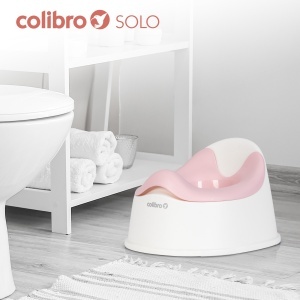 Olita cu vas detasabil si forma ergonomica, Colibro Solo Rose, - Img 3