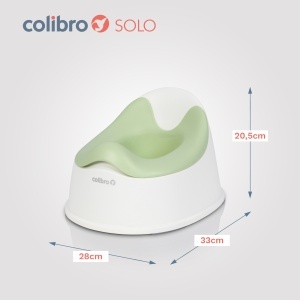 Olita cu vas detasabil si forma ergonomica Colibro Solo Verde - Img 3