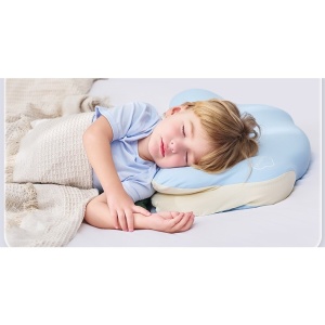 Perna Ergonomica, pentru Copii 2-5 Ani, Antibacteriana, 5D, Revenire Lenta, 38 x 67 x 4/6 cm, Albastru - Img 6