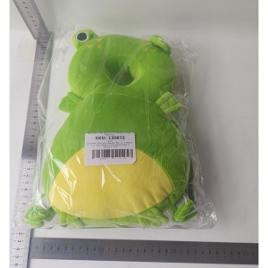 Perna tip Rucsac pentru Protectia Capului, Tetiera tip Broscuta, pentru Bebelusi, Verde - Img 4