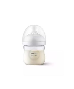 Set biberoane PHILIPS AVENT Natural Response flux mediu, 1 luna+, 260ml + Biberon cu debit lent pentru 0 - 3 luni, 125ml - Img 2