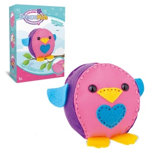Set Creatie Perna pentru Copii Model Pasare, Dream Kids - Img 6