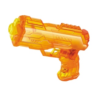 Pistol cu Apa, Pistol cu Apa pentru Copii, Manual, din Plastic, 23 x 16 x 4 cm, rezervor 250 ml, Portocaliu - Img 2