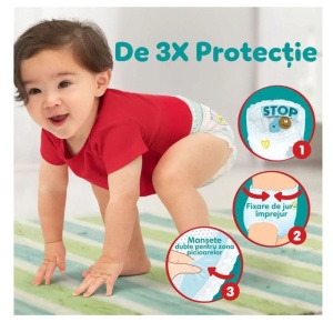 Scutece Pampers Pants Stop & Protect Maxi, marimea 4, 9 - 15 kg, 25 bucati - Img 5