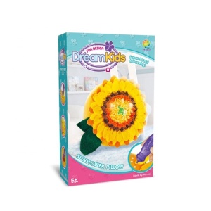 Set Creatie Perna pentru Copii Model Floarea Soarelui, Dream Kids - Img 2