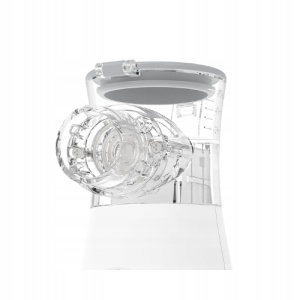 Set Inhalator Nebulizator, Helpmedi, 2 masti, 40x5ml solutie salina, Portabil - Img 3