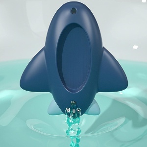 Termometru pentru Baie, Plutitor, Rezistent la apa, Multifunctional, Model Avion, 11x10x4 cm, Albastru - Img 4