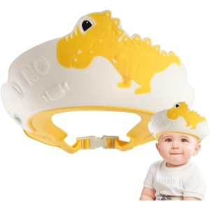 Viziera de Protectie Baie Pentru Copii, Model Dinozaur, Galben - Img 5