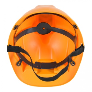 Casca Protectie cu Lanterna de Jucarie pentru Copii, Material Plastic, Interactiv, Distractiv, 29.5x19.5x6.5 cm, Portocaliu - Img 4