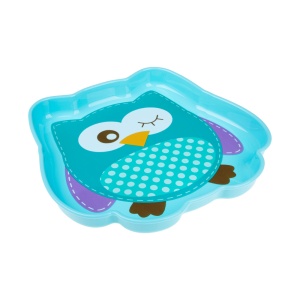 Farfurie Akuku, Bufnita, Pentru copii, Design ergonomic, 9 luni+ - Img 2