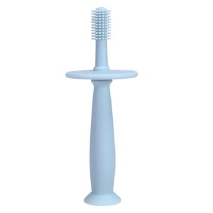 Periuta de Dinti din Silicon pentru Bebelusi, fara BPA, Albastru