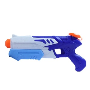 Pistol cu Apa pentru Copii, Rezervor 300ml, Maner de Transport, Pentru Piscina/Plaja, Lungime 31.5 cm, Jucarie Distractiva, 3ani+, Albastru/Alb