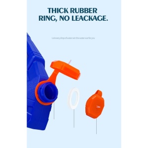 Pistol cu Apa pentru Copii, Rezervor, Pentru Piscina/Plaja, 6ani+, Bleumarin/Rosu, 300ML - Img 3