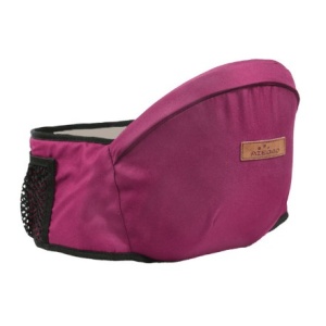 Port-Bebe Ergonomic Ajustabil cu Scaun, 3 Pozitii, Bumbac Respirabil, pentru Copii 0-3 Ani, 20 kg Maxim, 25 x 22 x 18 cm - Img 6
