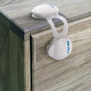 Set 2 sigurante multifunctionale Akuku Safety lock alb - Img 2