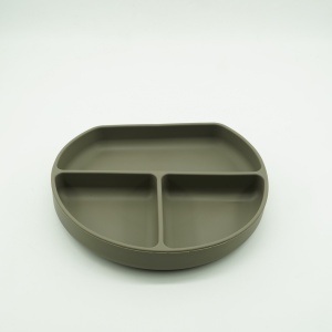 Set 8 piese diversificare bebelusi si copii din silicon , verde inchis - Img 3