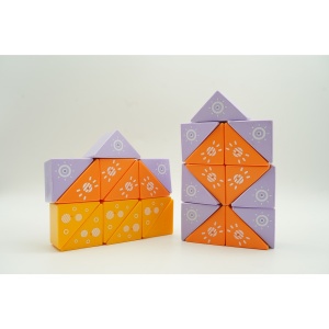 Set inteligent de constructie cu piese magnetice, 26 piese, pentru copii, +3 ani, multicolor - Img 5