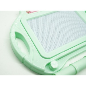 Tabla Magnetica pentru desen Pix, forma dreptunghi, dimensiuni 23x17 cm, cu picioare suport, Verde - Img 3