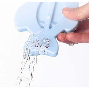 Termometru pentru Baie, Plutitor, Rezistent la apa, Multifunctional, Model Peste, 15.5x9.5x2 cm, Albastru - Img 4