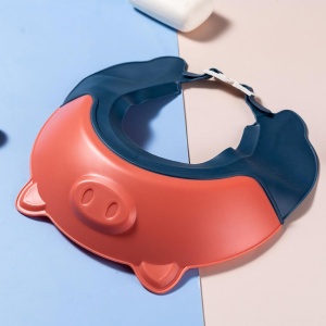 Viziera de Protectie Baie Pentru Copii, Model Purcelus, Rosu - Img 2
