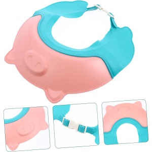 Viziera de Protectie Baie Pentru Copii, Model Purcelus, Roz - Img 2