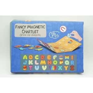 Joc educativ magnetic tip carte, Fancy Magnetic Chartlet, 26 de piese, +3 ani, multicolor - Img 2