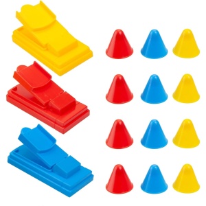 Joc Interactiv pentru Copii, 3 Hats Off, Tabla de Joc, Figurine Palarii, +3 Ani, Multicolor - Img 2