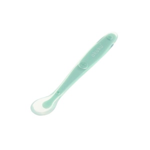 Lingura din silicon flexibila pentru copii Akuku A0416, Turcoaz