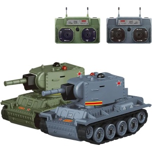 Mini Tanc cu Telecomanda, Wireless, 4 x 8 x 4 cm, cu Infrarosu, Gri - Img 4