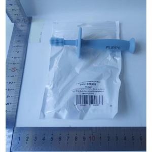 Periuta de Dinti din Silicon pentru Bebelusi, fara BPA, Albastru - Img 3