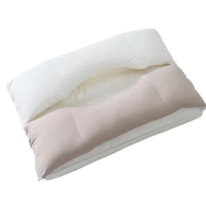 Perna Ortopedica 3 in 1, Strat Dublu, Protectie Cervicala, pentru Adulti, 45 x 70 cm, Gri - Img 6