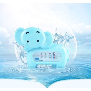 Termometru pentru Baie, Plutitor, Rezistent la apa, Multifunctional, Model Elefant, 11.5x9x2 cm, Albastru - Img 6