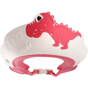 Viziera de Protectie Baie Pentru Copii, Model Dinozaur, Rosu - Img 1