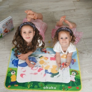 Akuku, Trefliki, saltea de desen cu markere de apa - Img 2