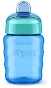 Cana cu tetina de formare Philips Avent, +9 luni, albastra - Img 2