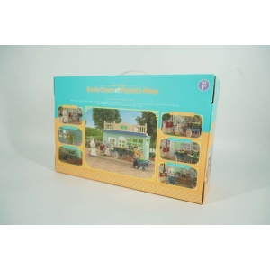 Casa de papusi, magazin cu flori, cu mobilier si figurine - Img 4