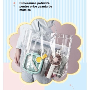Caserola pentru copii lunch box, 750 ml, doua boluri, lingura, foarfeca din plastic, rezistenta la scurgeri, Roz - Img 6