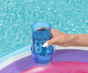 Colac de inot gonflabil, 107 cm, Curcubeu, Bestway, pentru adulti - Img 3