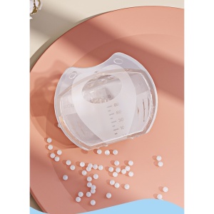 Colector de Lapte Matern, din Silicon Safety, Anti-debordare, 80 ml, Transparent - Img 4
