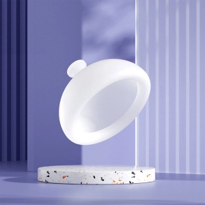 Dispozitiv Terapeutic Sputa, Cupa pentru Terapie Toracica, Dispozitiv de Eructare, pentru Adulti si Copii, 10 x 6.5 cm, din Silicon, Transparent - Img 2